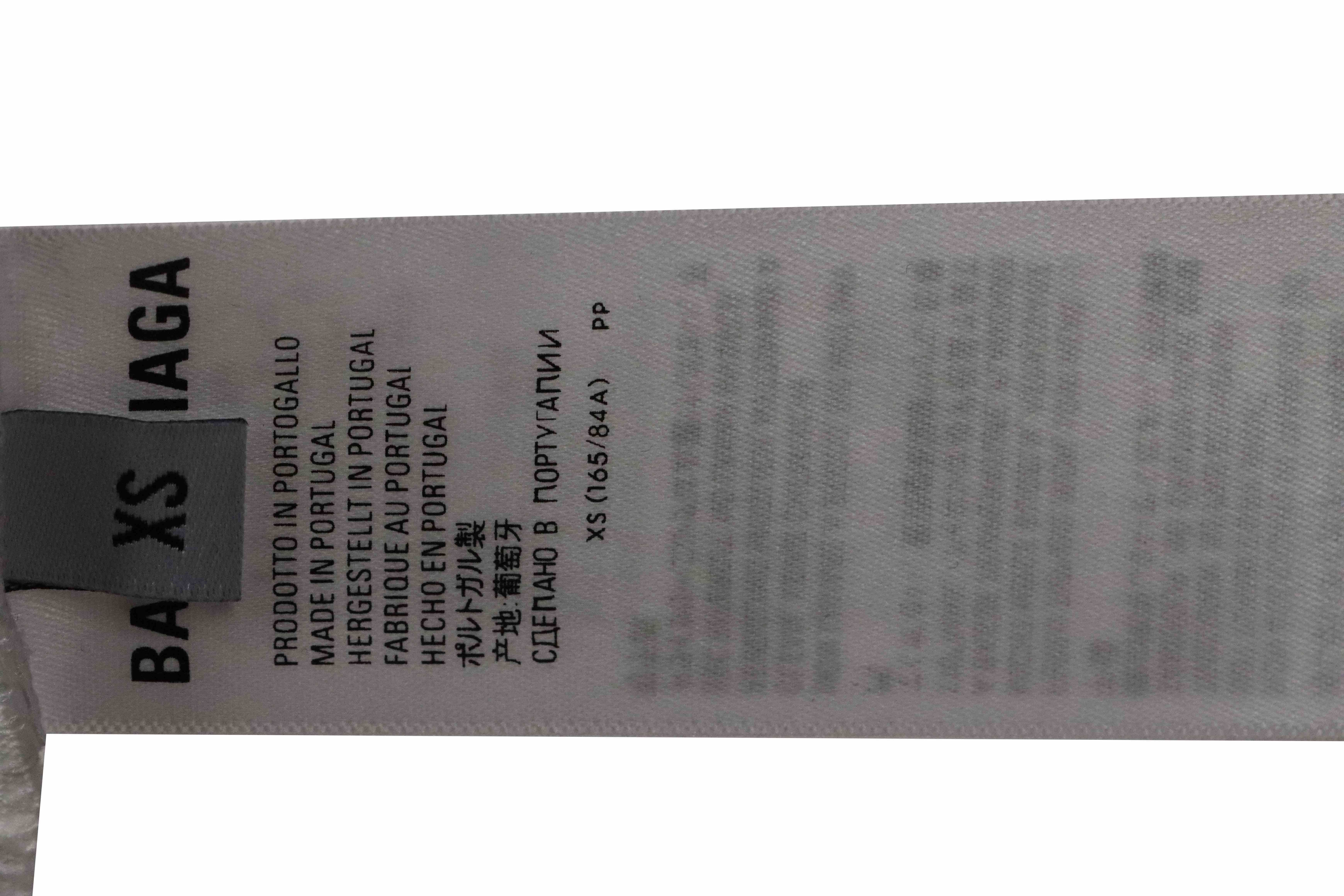 Balenciaga double B printed short sleeves White