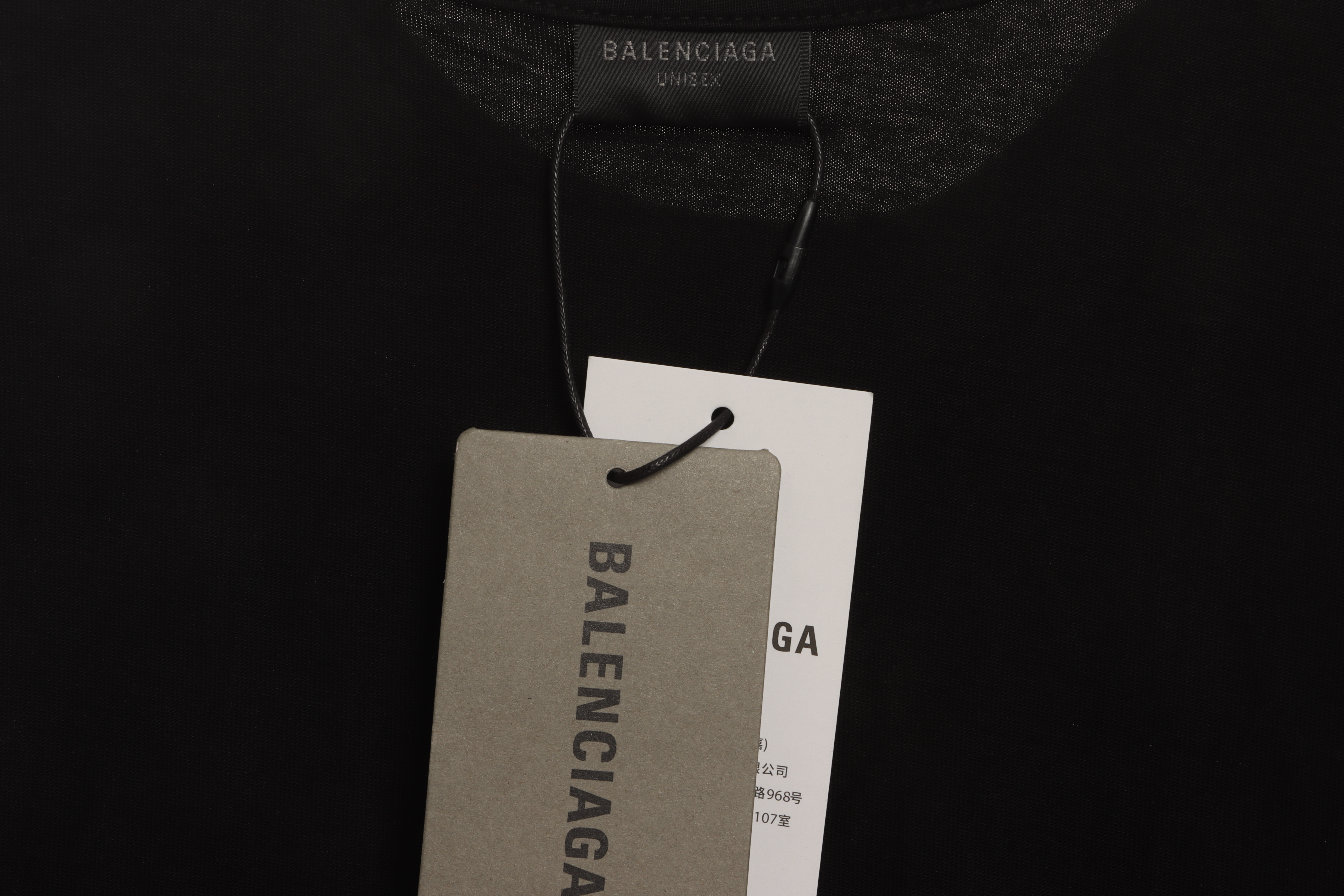 Balenciaga Dragon Year Limited Edition Graffiti Letters T-shirt Black