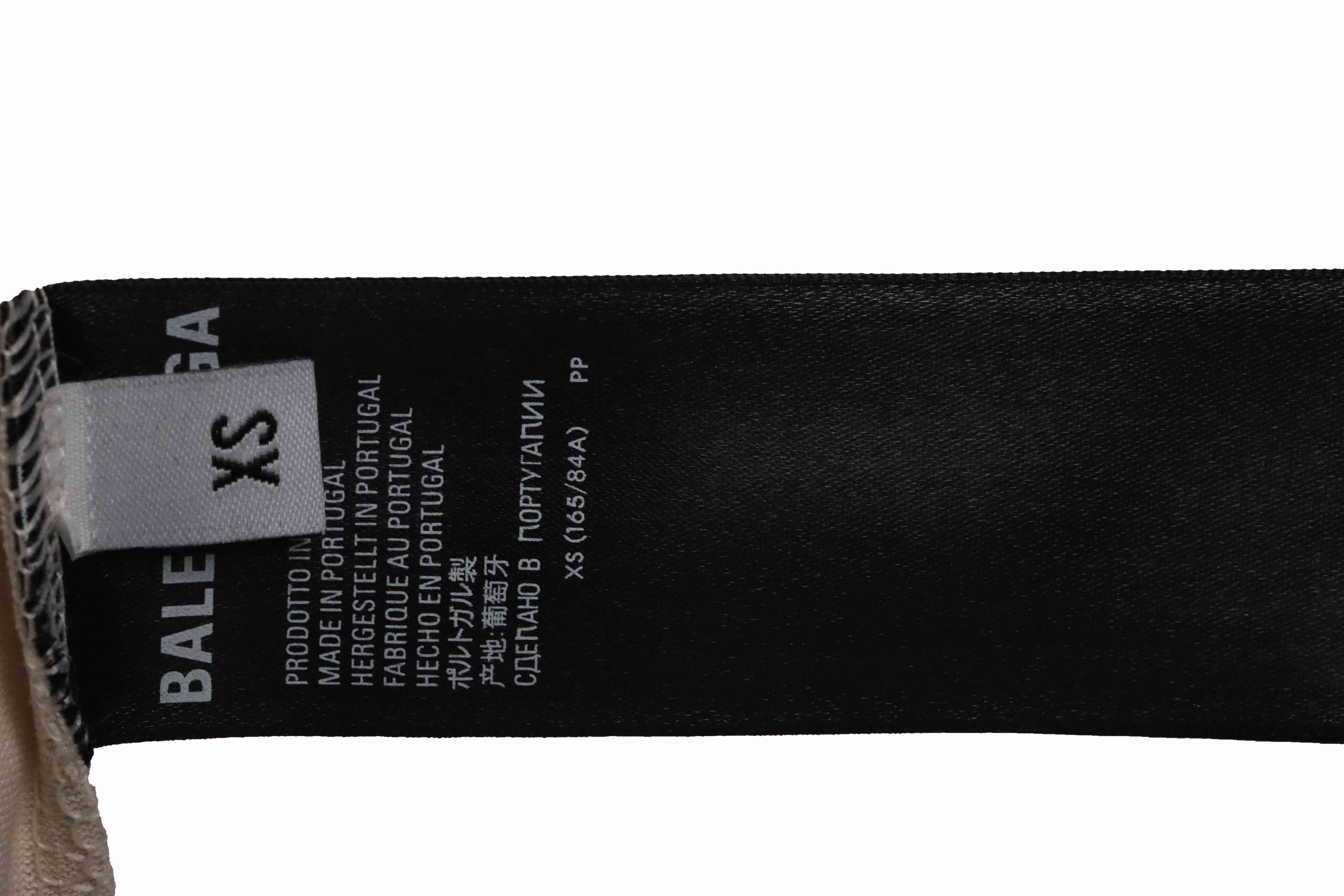 Balenciaga fuzzy cola print short-sleeves White