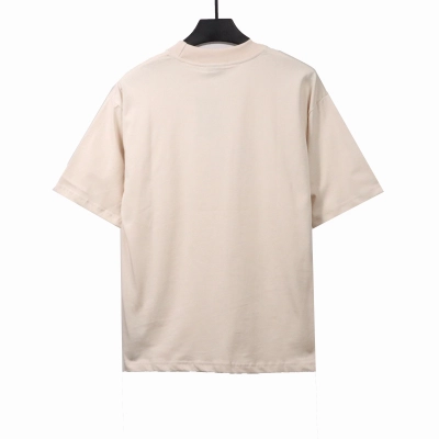 Balenciaga fuzzy cola print short-sleeves White 02