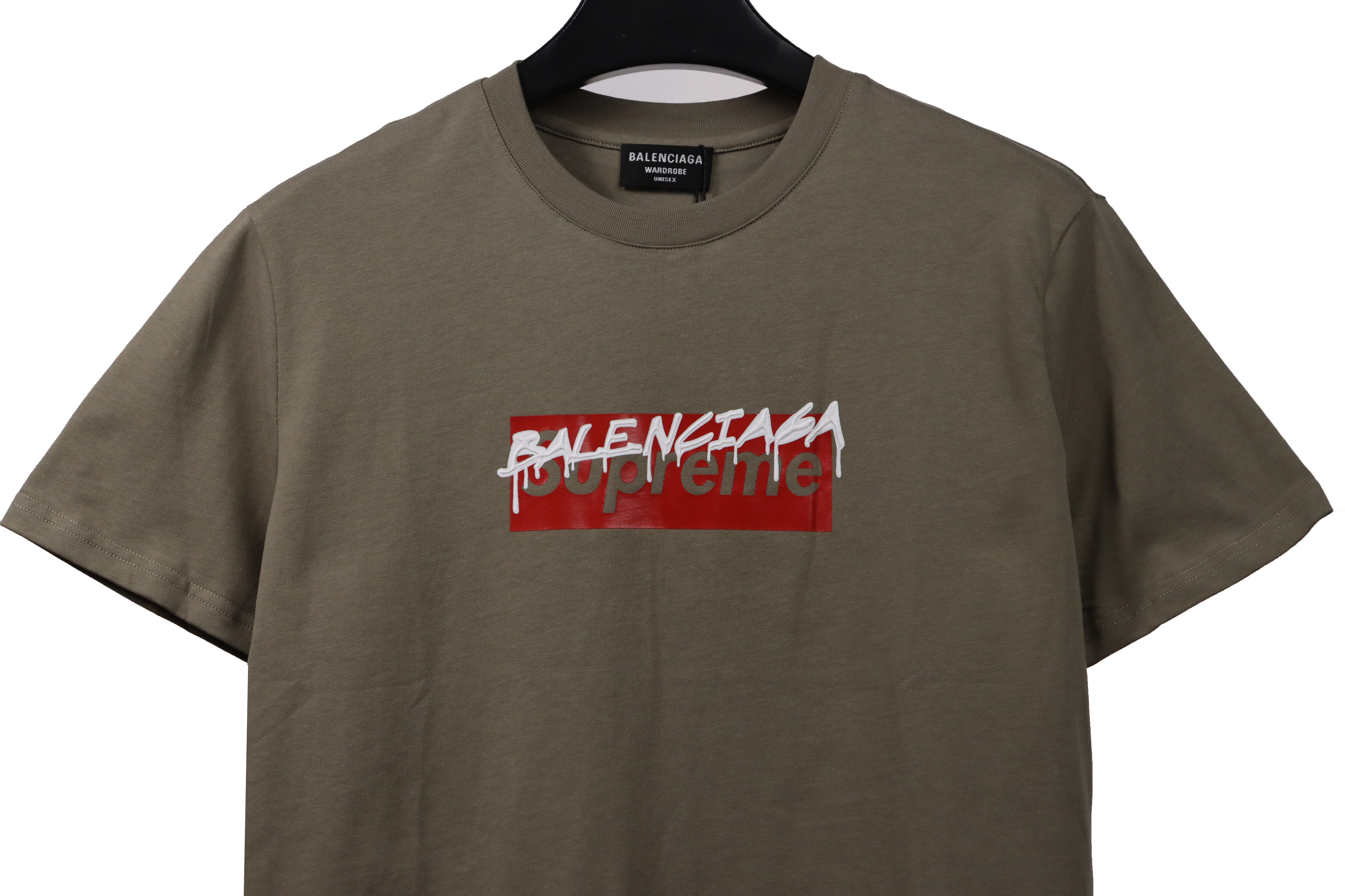 Balenciaga joint SUP red graffiti short sleeve (special price)