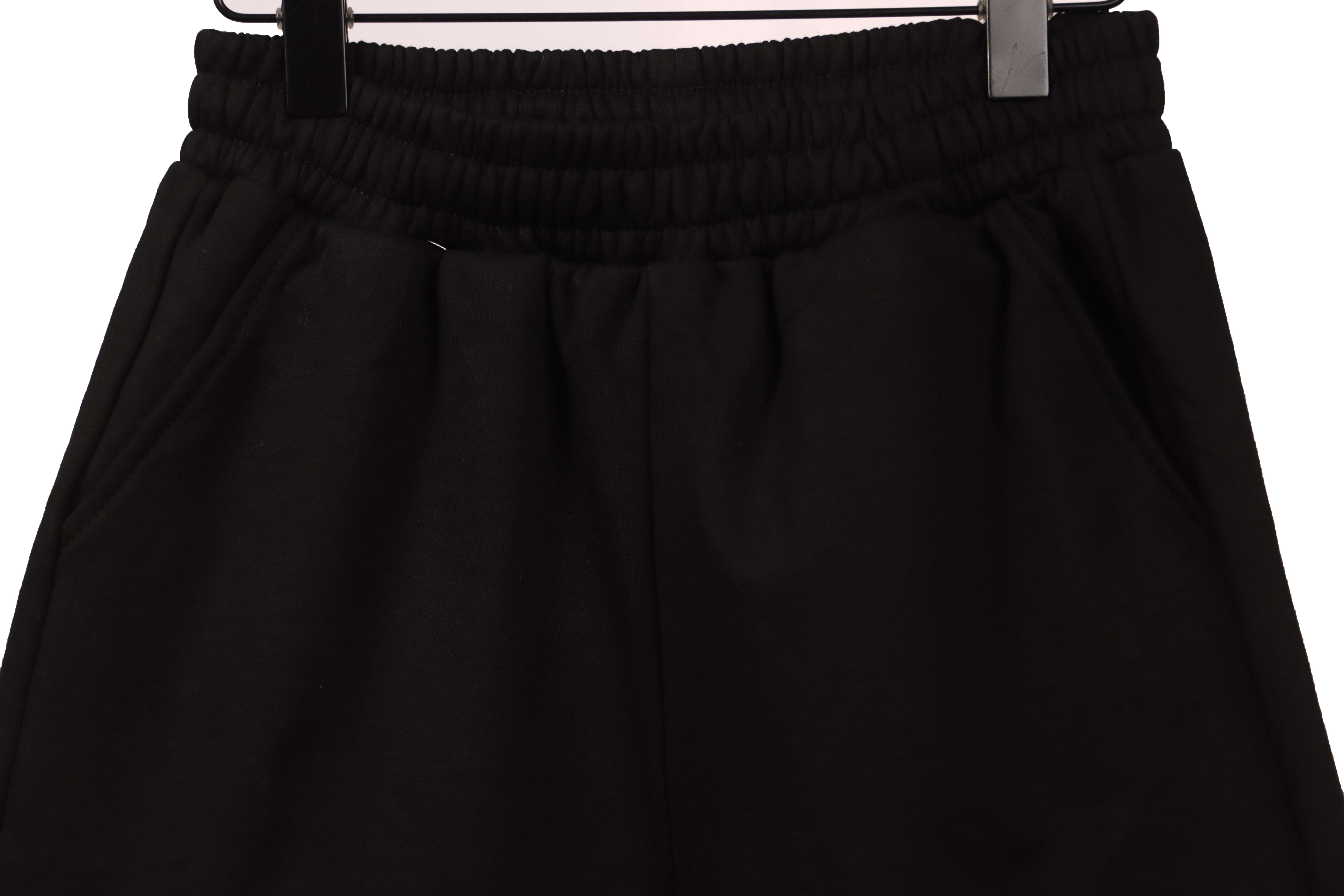 Balenciaga Lockheed Signature Tape Shorts Black