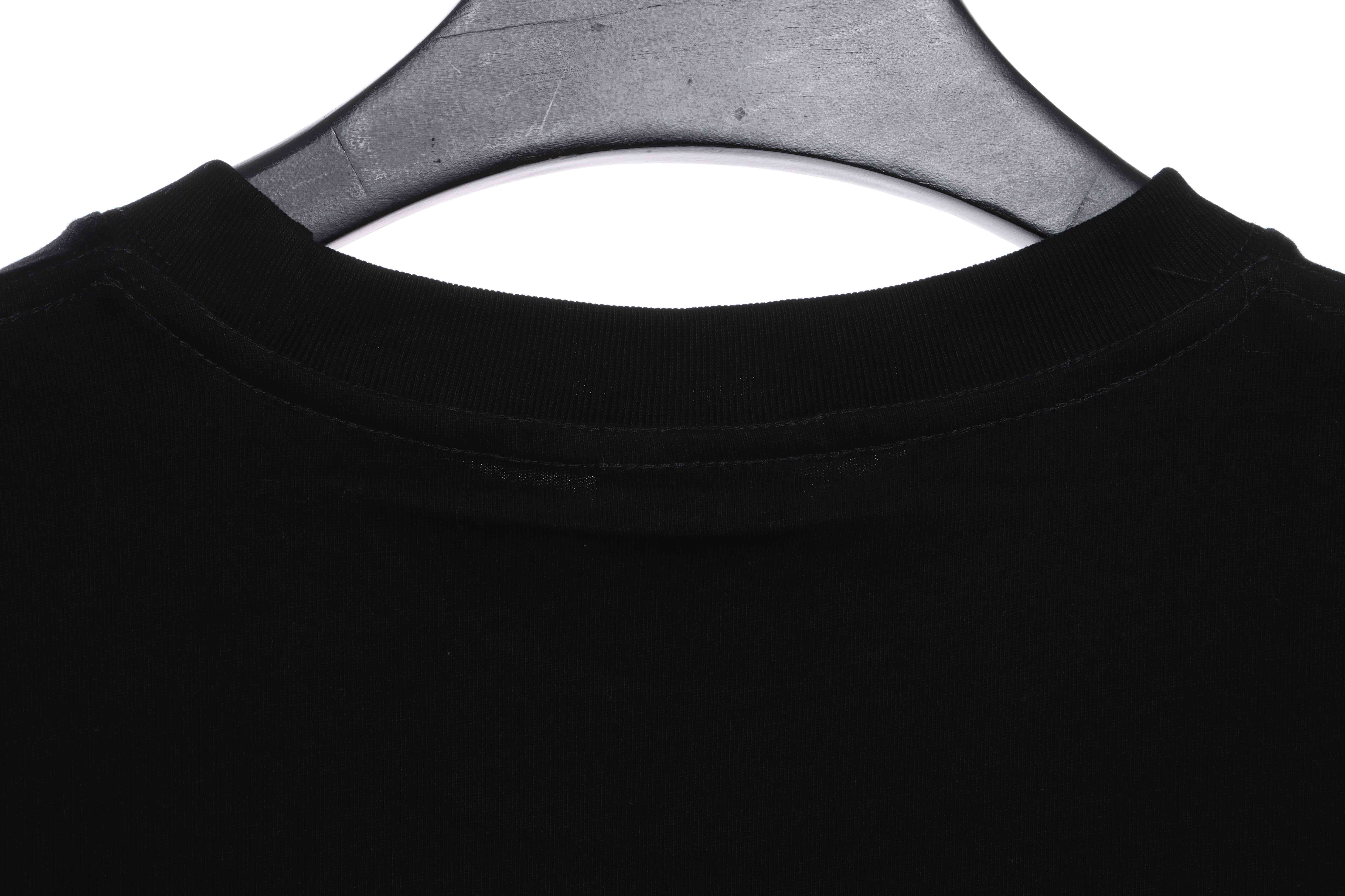 Balenciaga mailbox print short sleeves black