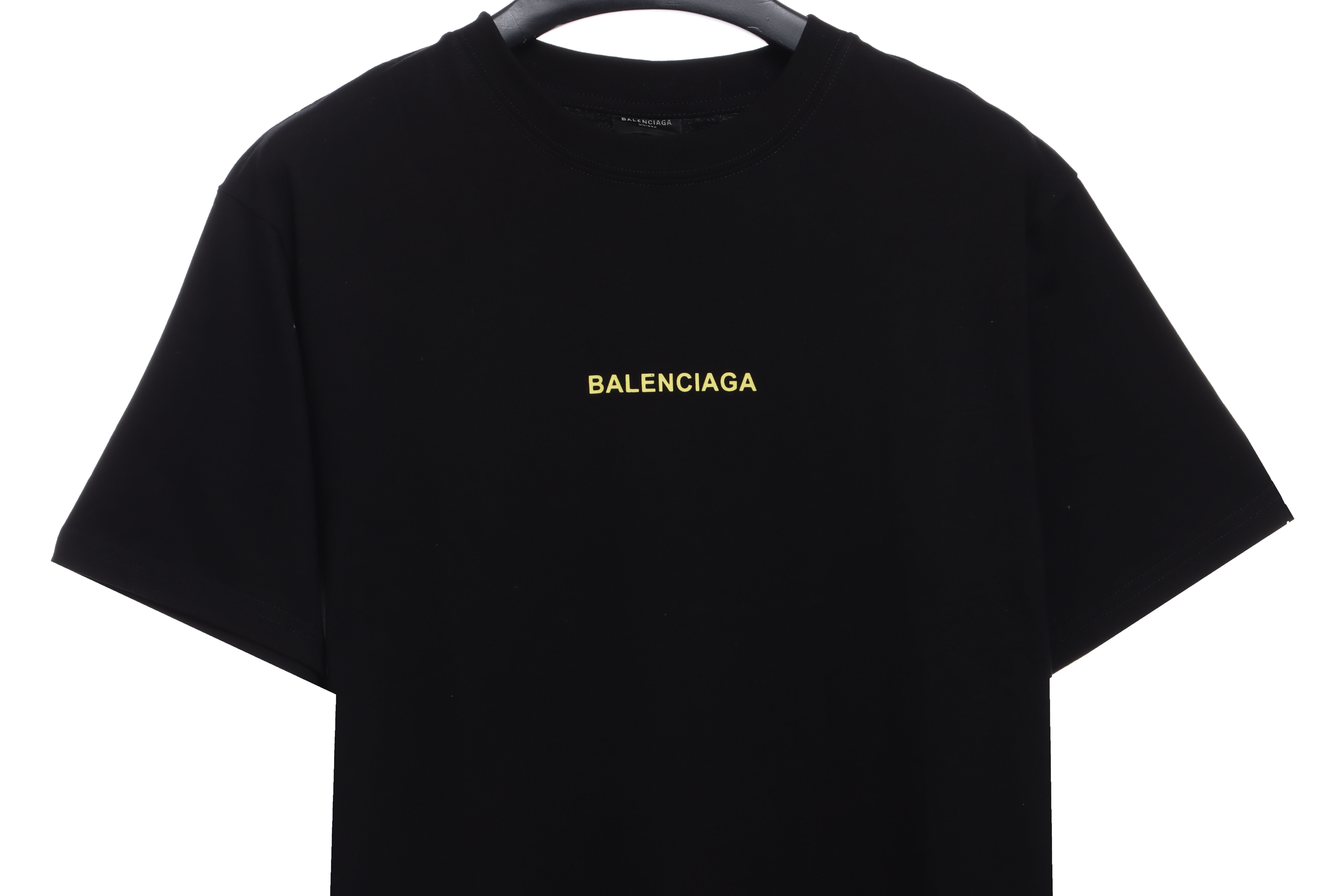 Balenciaga mailbox print short sleeves black