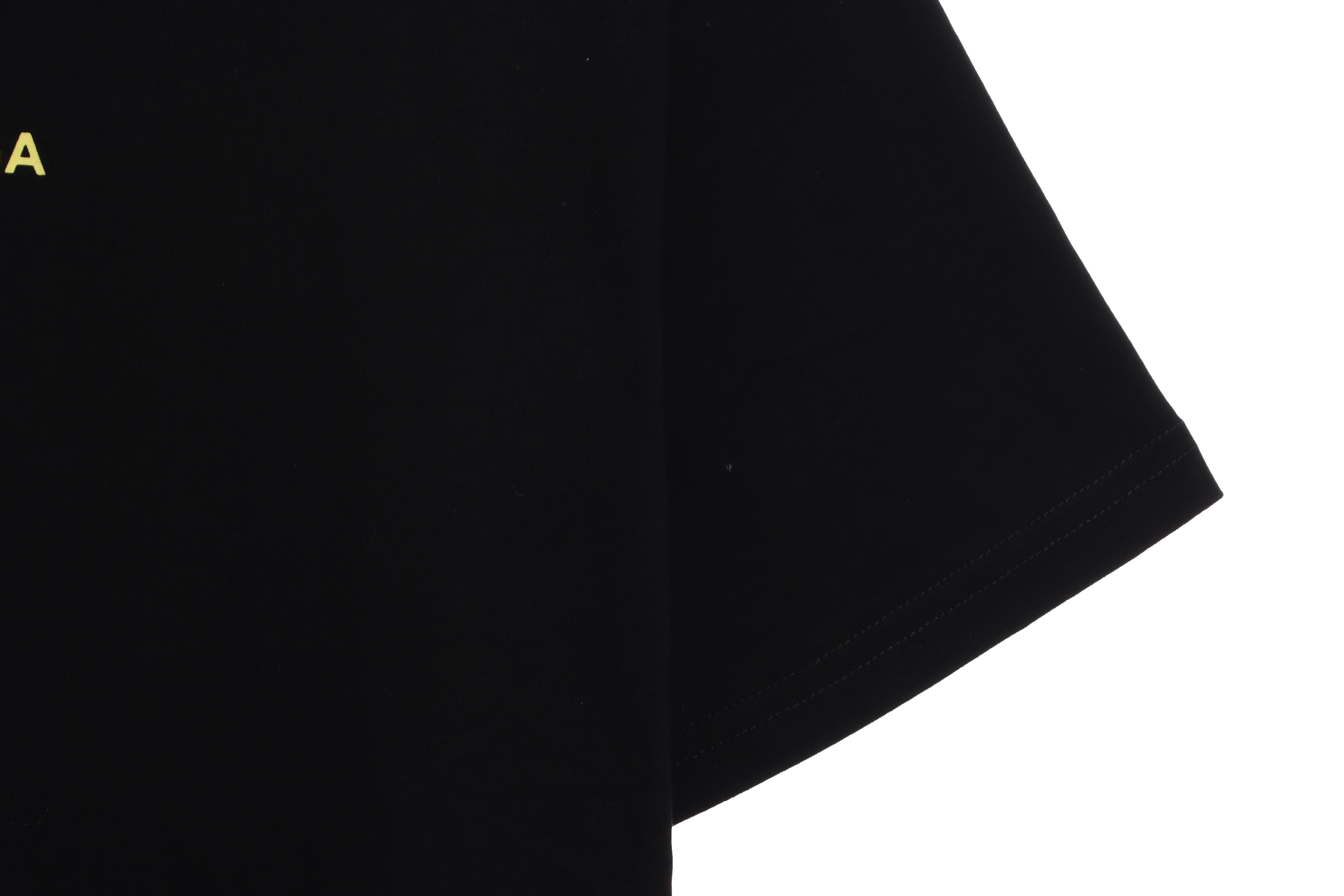 Balenciaga Mailbox Printed Short Sleeve Black