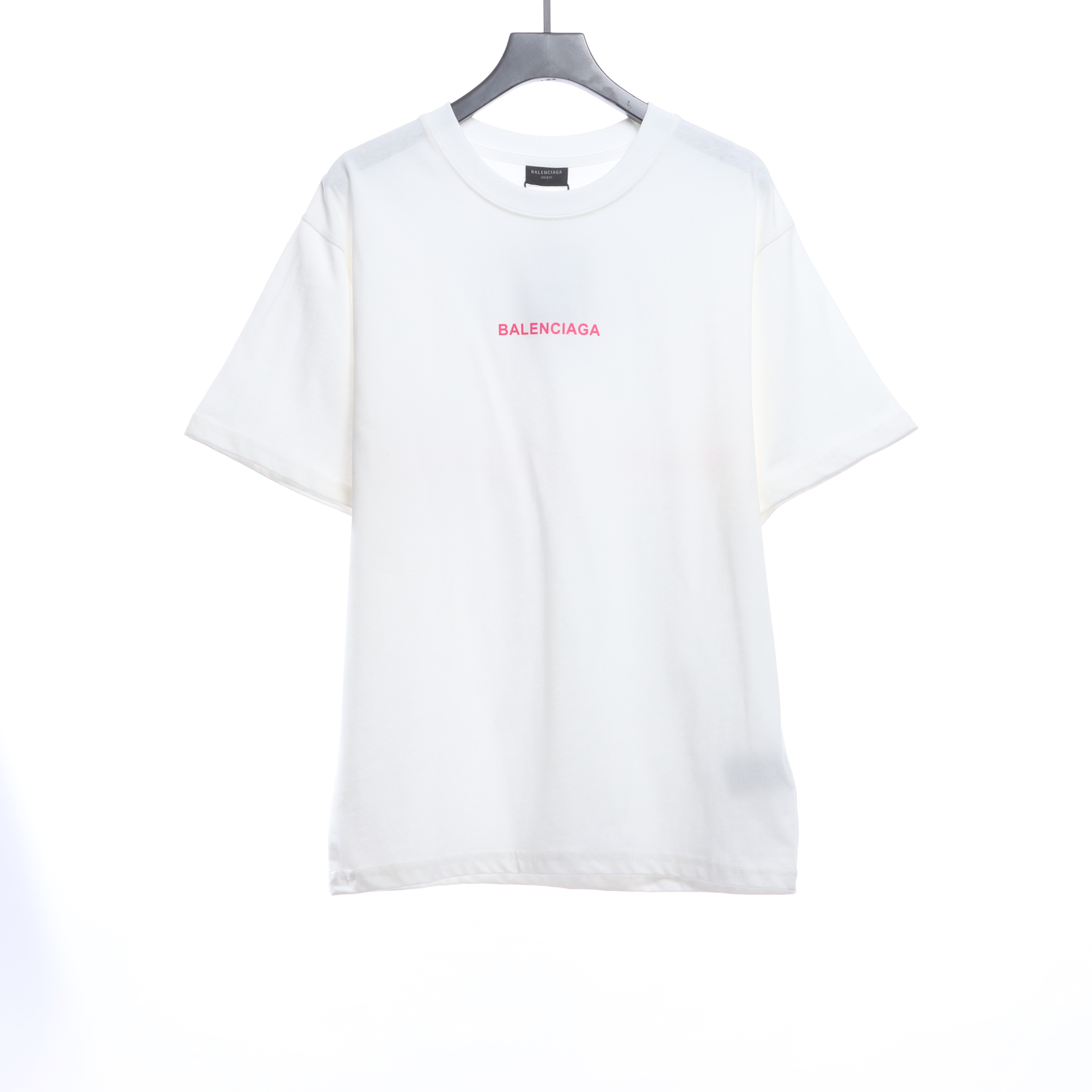 Balenciaga Mailbox Printed Short Sleeve White