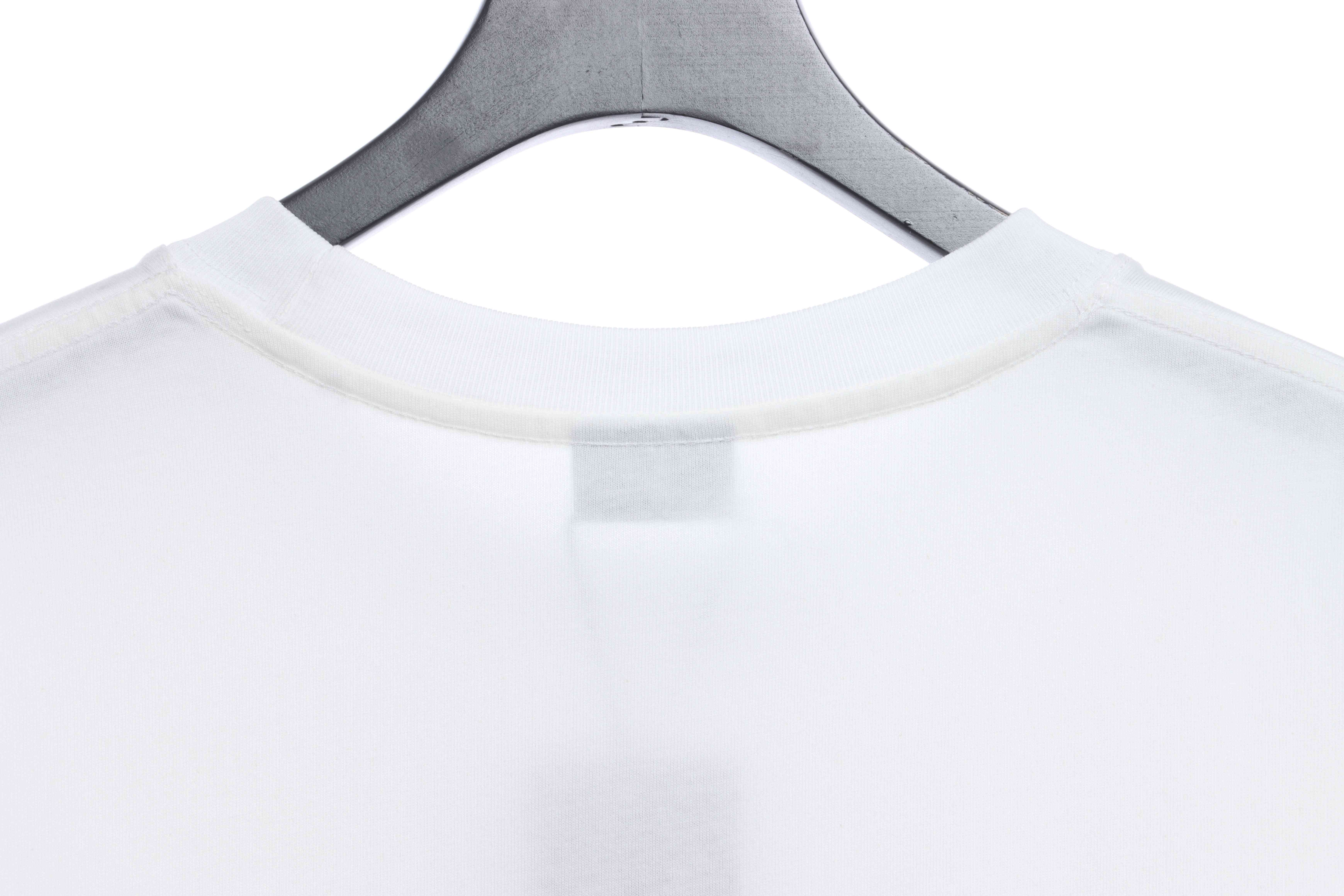 Balenciaga Mailbox Printed Short Sleeve White