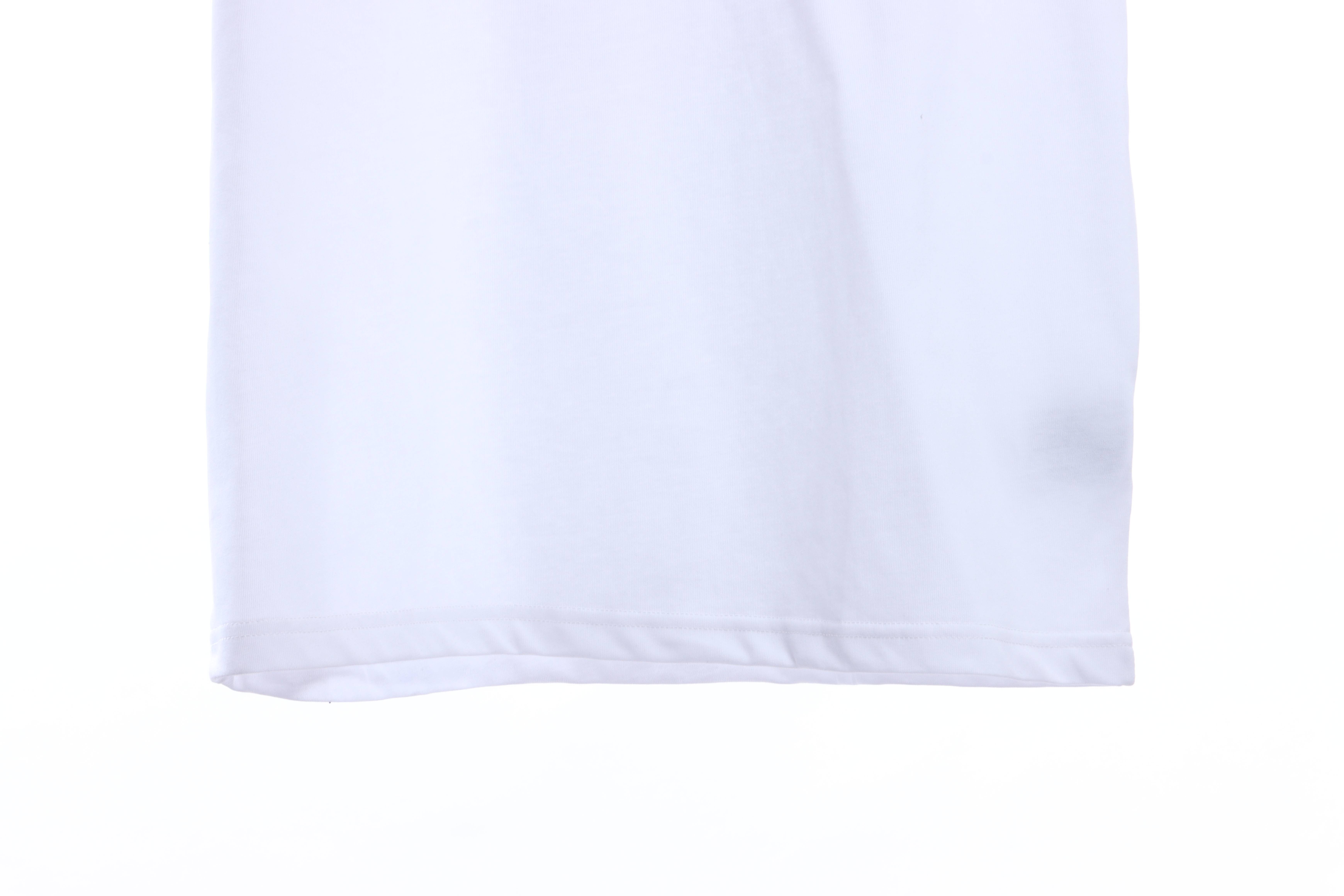 Balenciaga Melt English Print Short Sleeve White