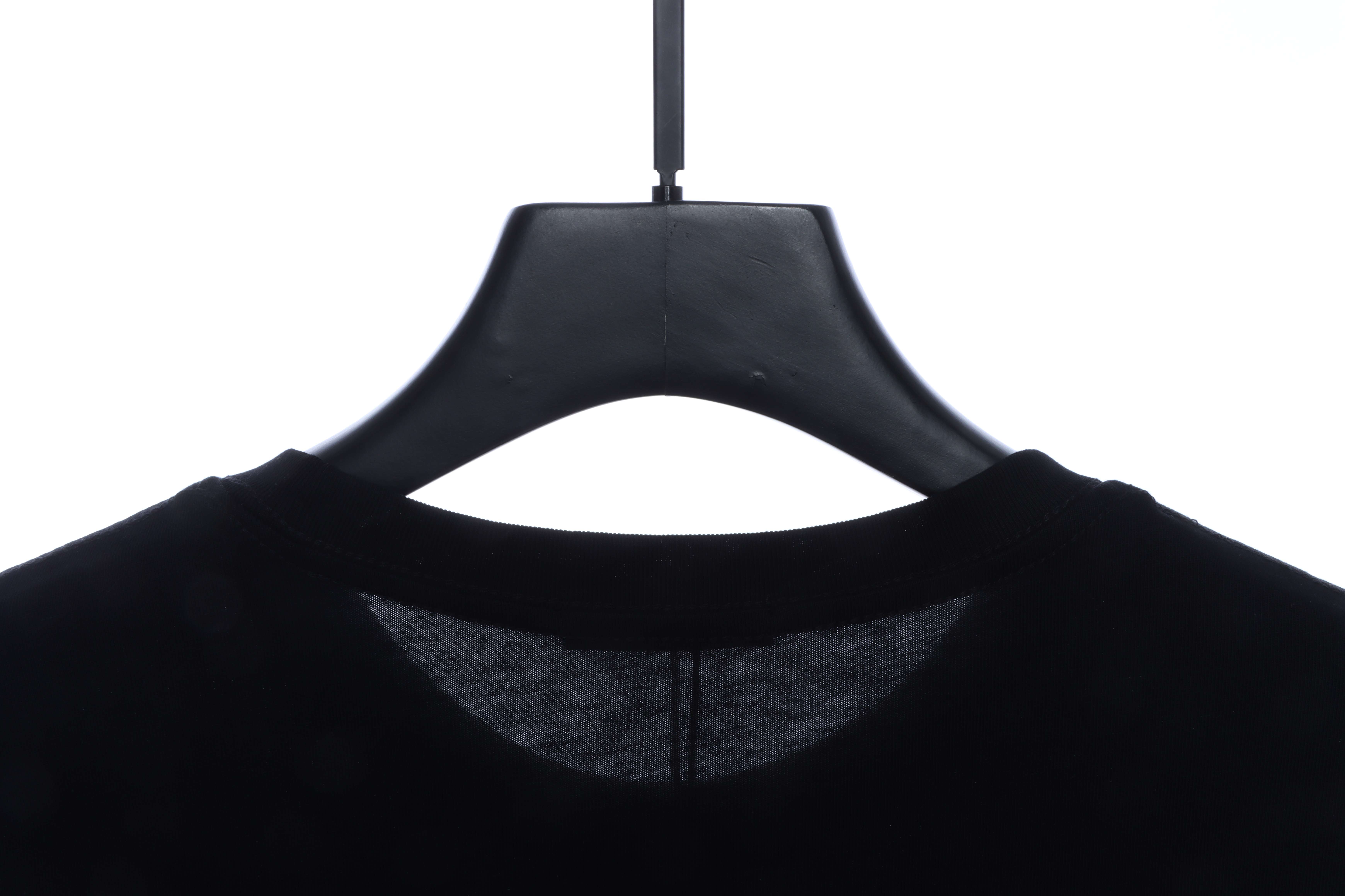 Balenciaga multilingual short-sleeve black