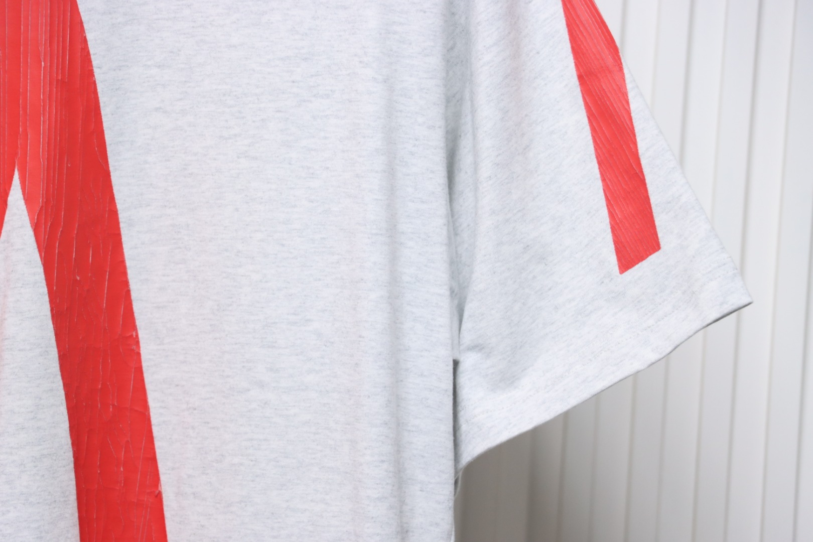 Balenciaga Music Capsule Collection Cracked Arrow Print Short Sleeve White