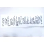 Balenciaga new 3b large m front and back letters embroidered short sleeves white