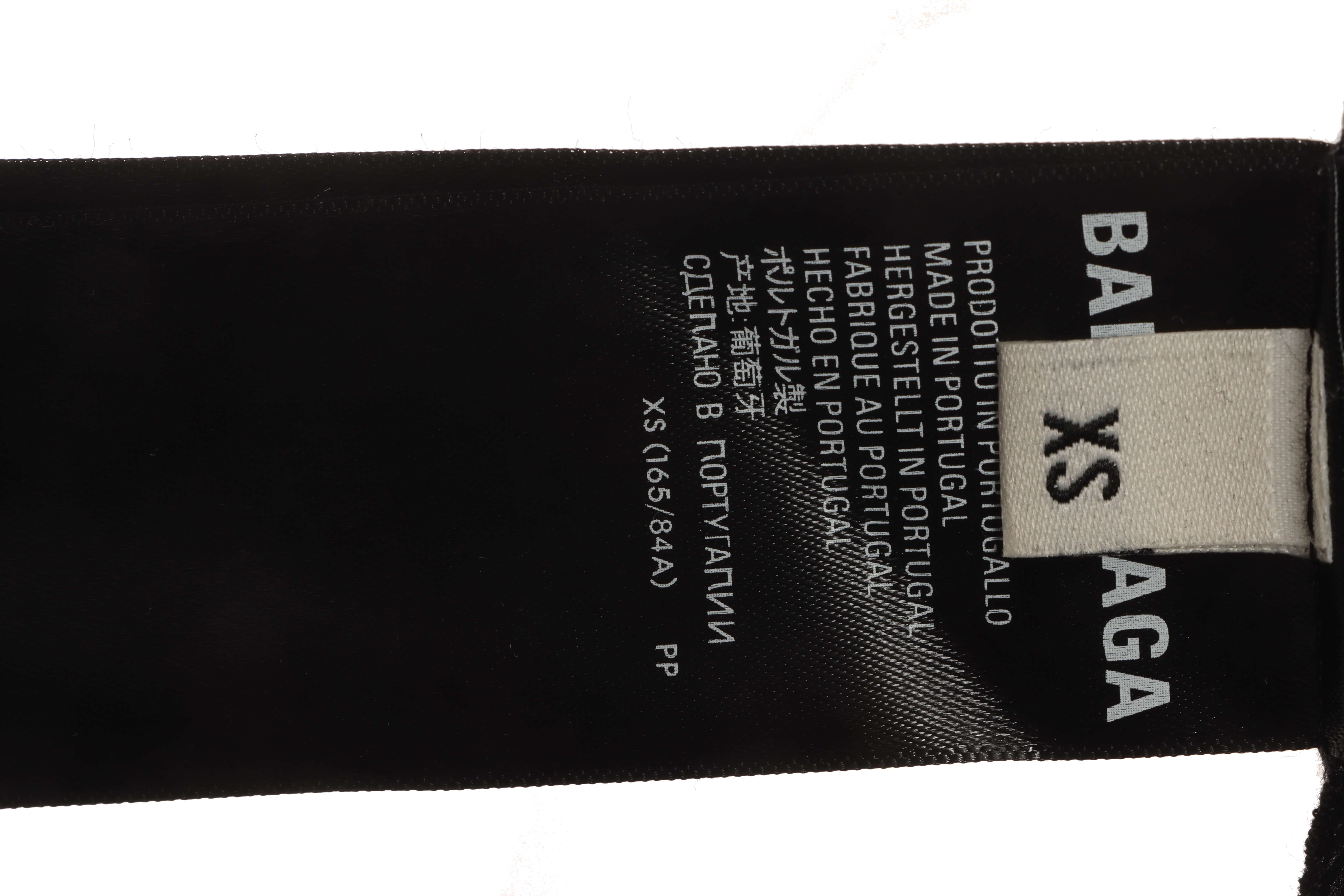 Balenciaga Overlapping LOGO Short Sleeve Black