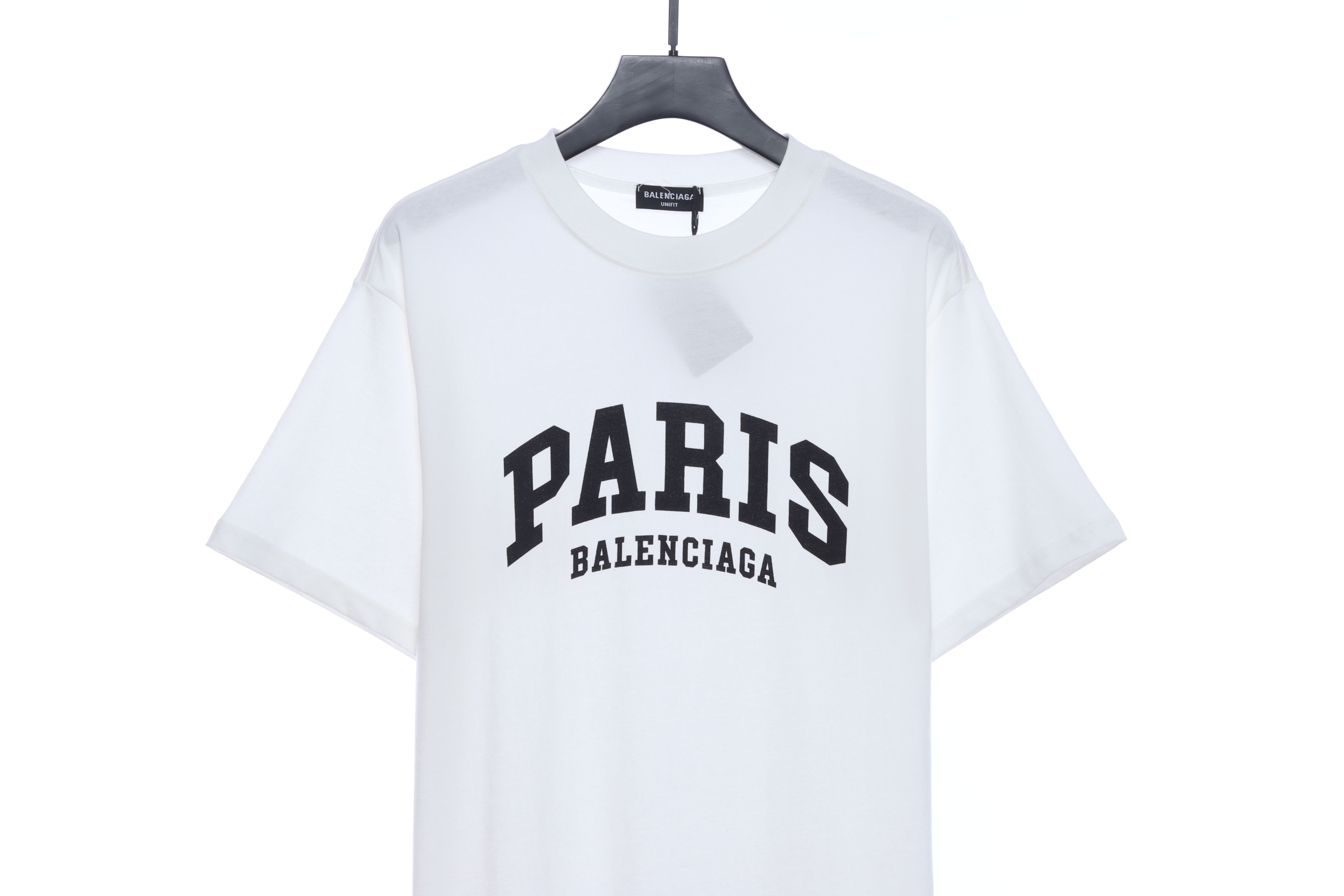 Balenciaga PARIS printed short sleeves White