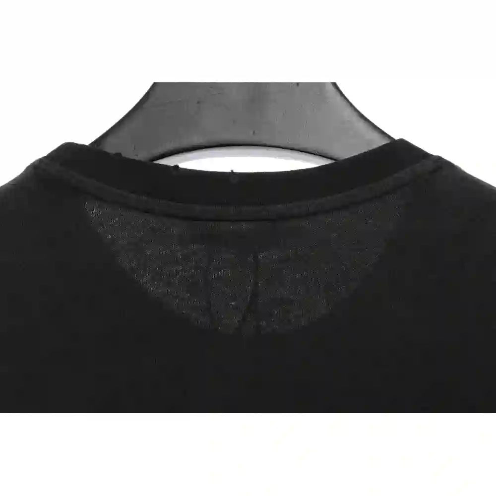 Balenciaga rhino print distressed short-sleeve