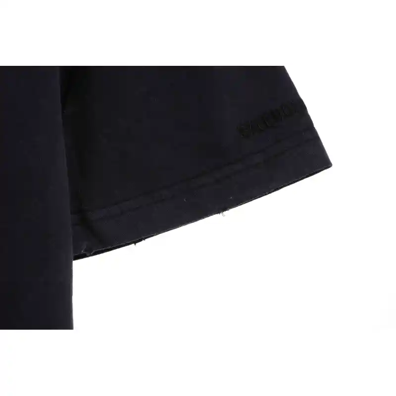 Balenciaga rhino print distressed short-sleeve