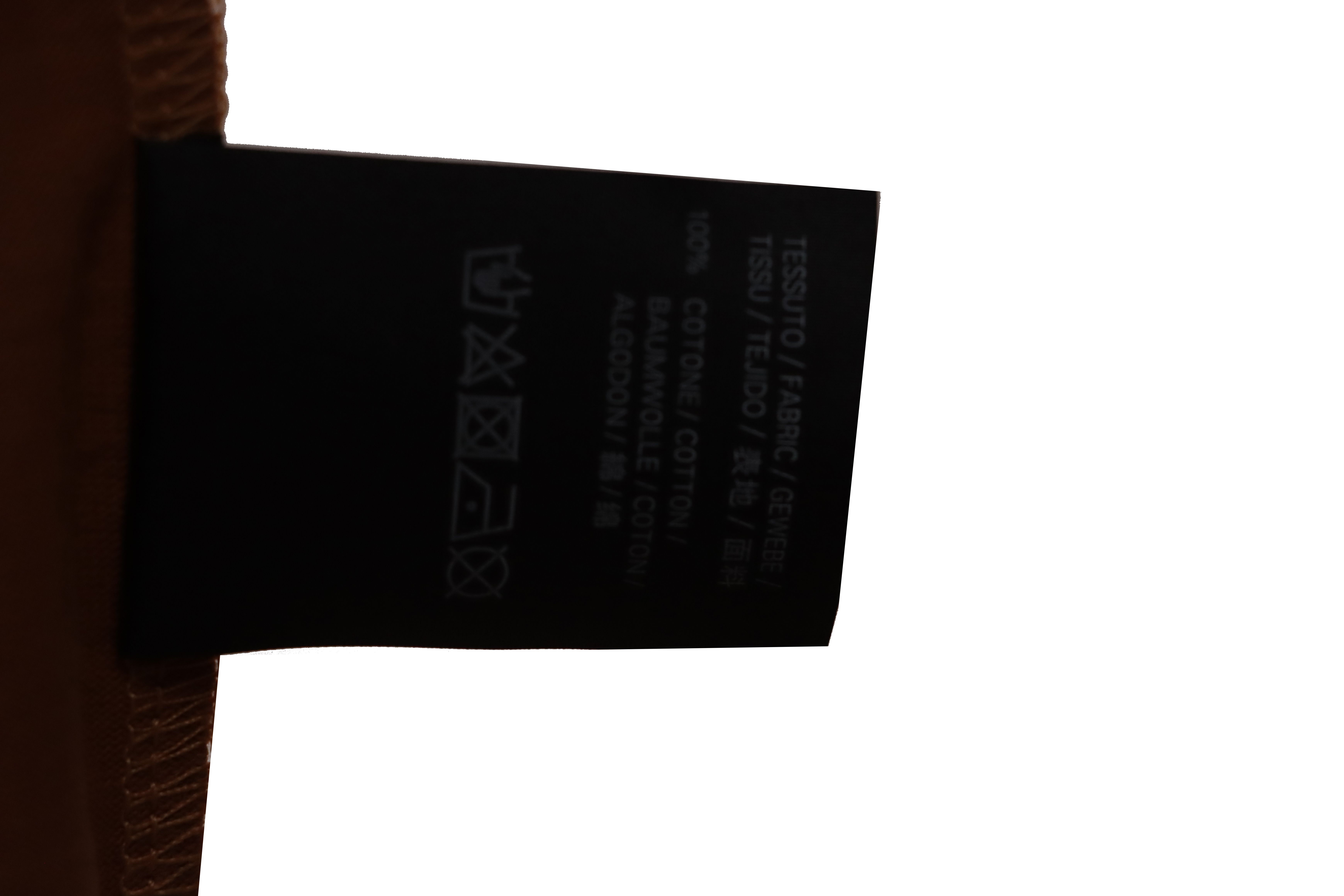 Balenciaga Rivet Puncture Washed Hole Short Sleeve Yellow