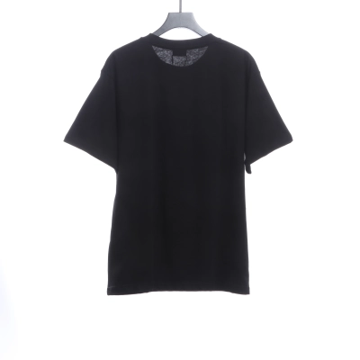Balenciaga Shoes Lettering Short Sleeve Black 02