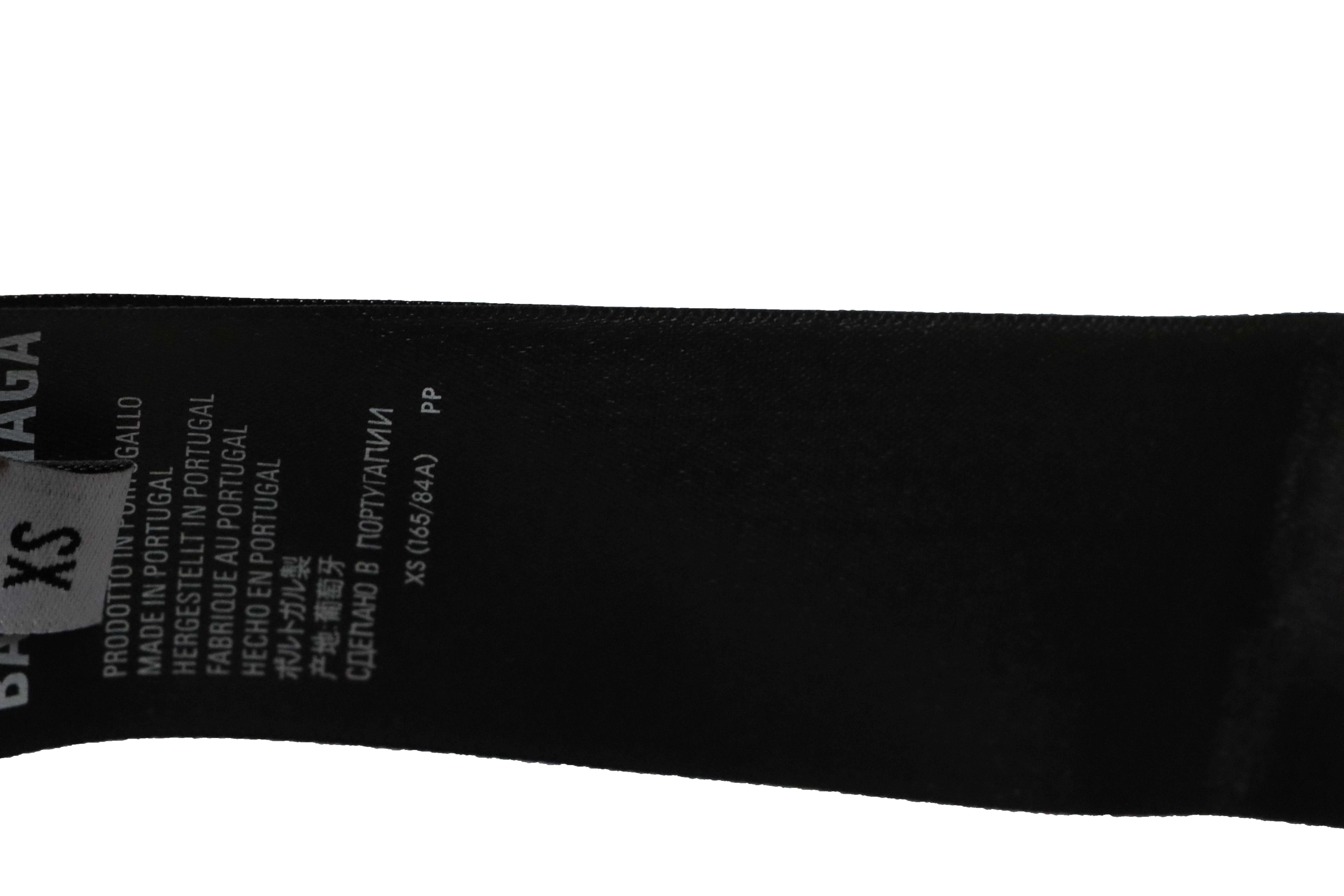 Balenciaga simple letter short sleeve black