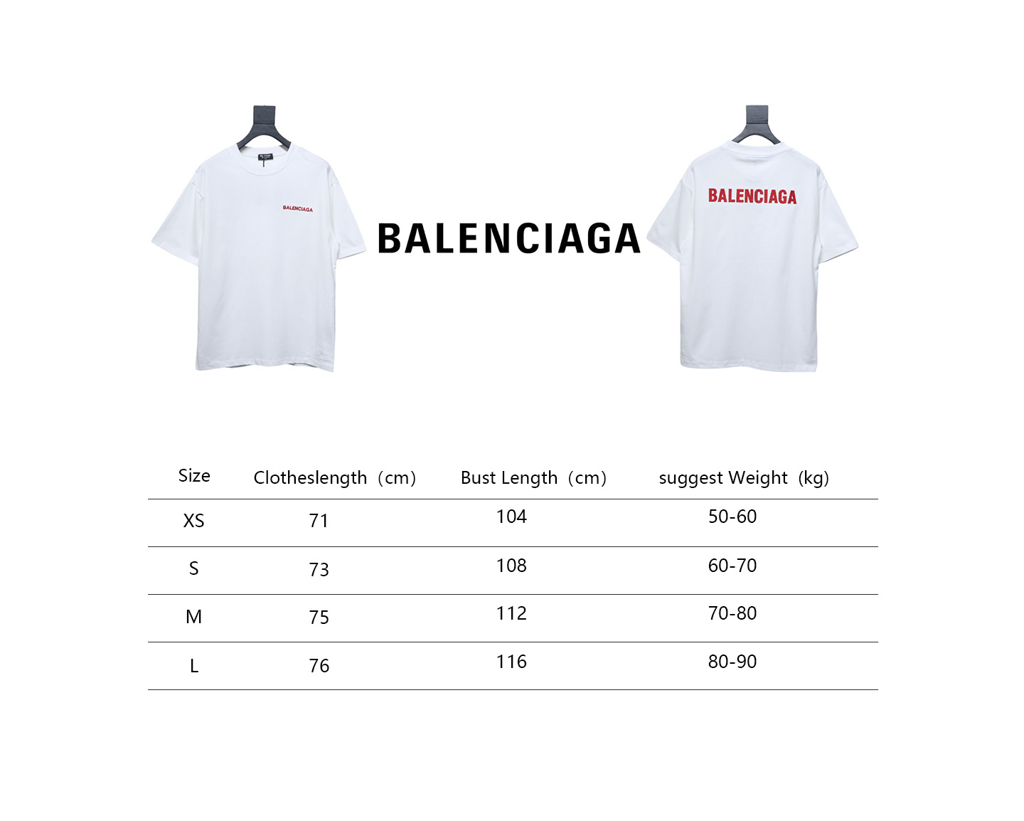 Balenciaga Tatami Embroidered Short Sleeve White