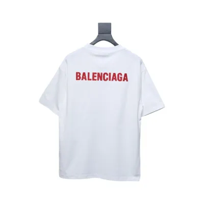 Balenciaga Tatami Embroidered Short Sleeve White 02