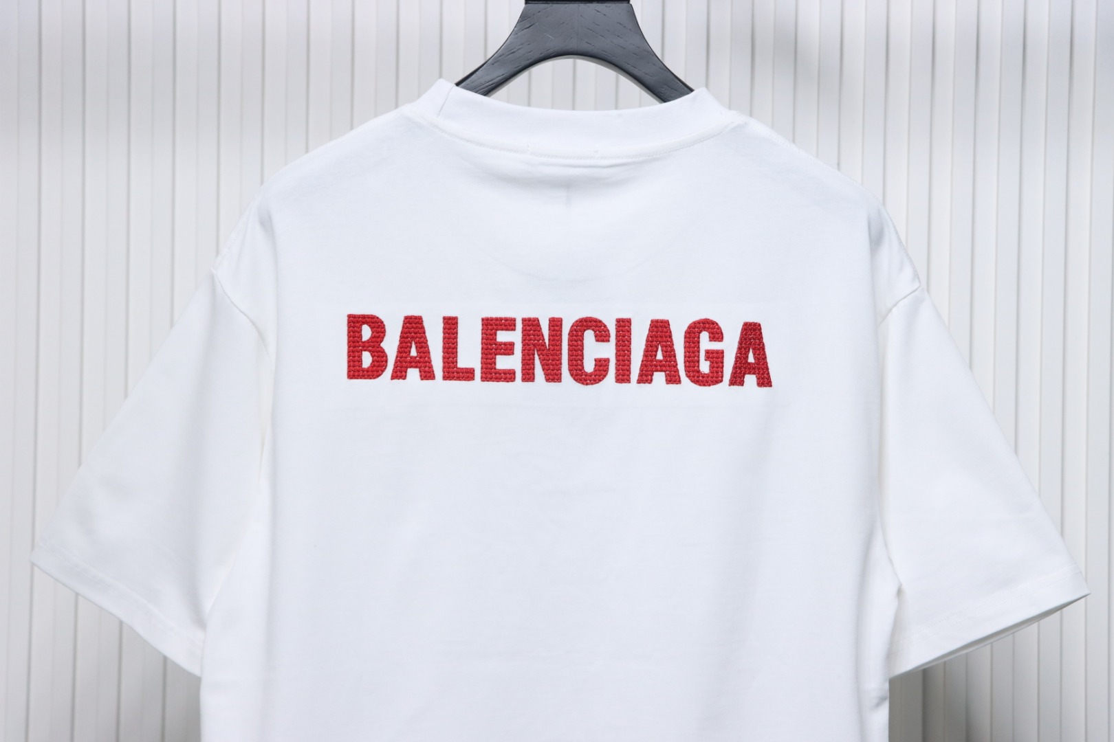 Balenciaga Tatami Embroidered Short Sleeve White