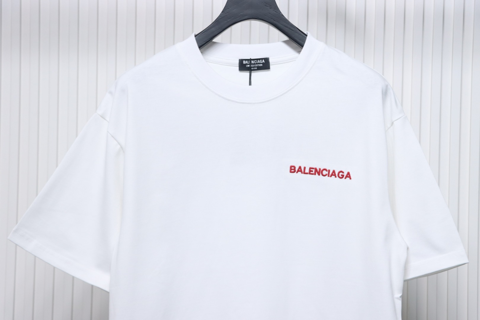 Balenciaga Tatami Embroidered Short Sleeve White
