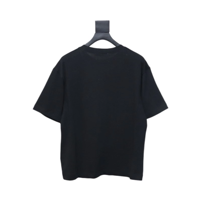 Acne Studios 24ss Small Letter Printed Short Sleeve Black 02