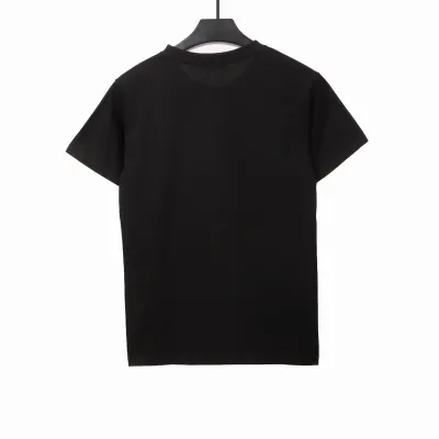 Balenciaga 3M Lettering Short Sleeve Black 02