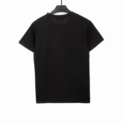 Balenciaga 3M Lettering Short Sleeve Black 02
