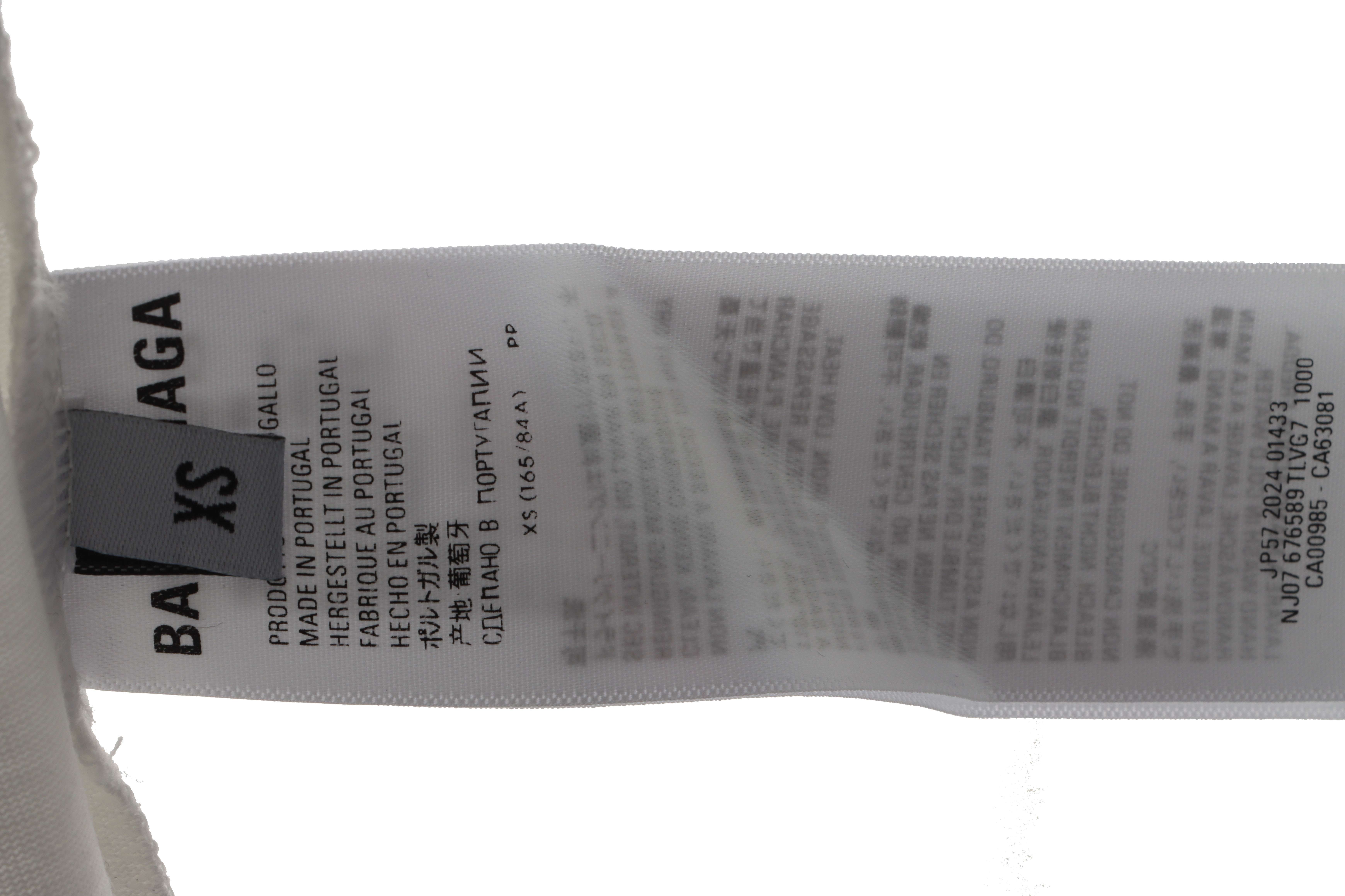 Balenciaga classic logo short-sleeve White