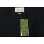 Gucci 24ss colorful letter print short sleeves black