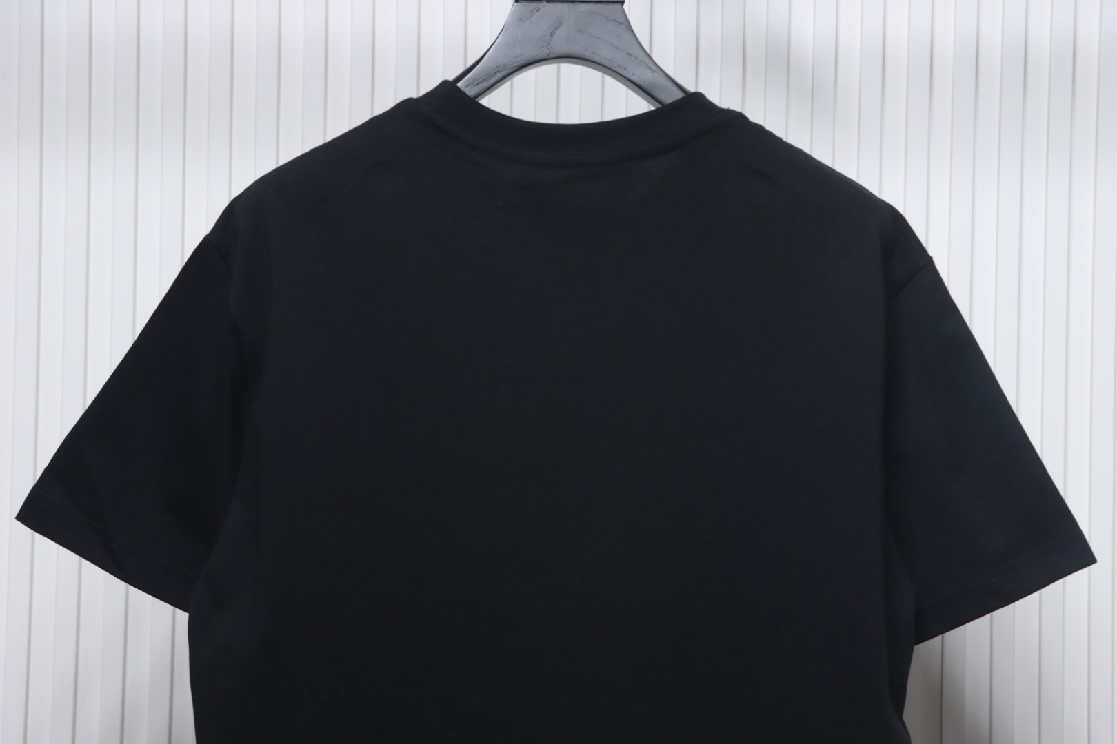 Gucci 24ss colorful letter print short sleeves black