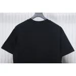 Gucci 24ss colorful letter print short sleeves black