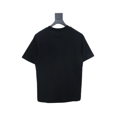 Gucci 25ss Funny Cartoon Series Printed Short Sleeve Black Puppy 02