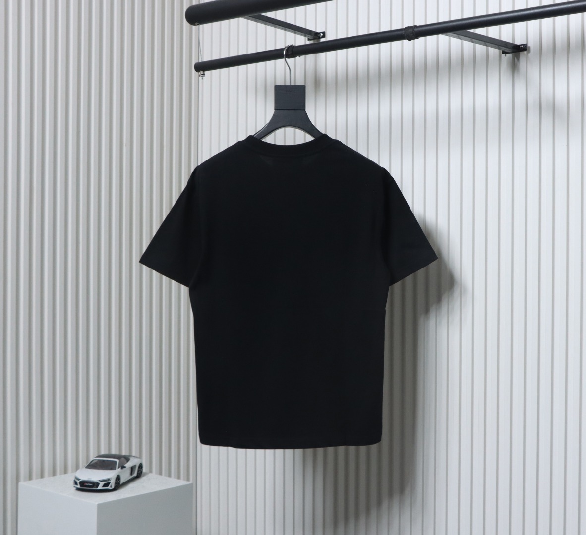 Gucci 25ss Funny Cartoon Series Printed Short Sleeve Black Puppy