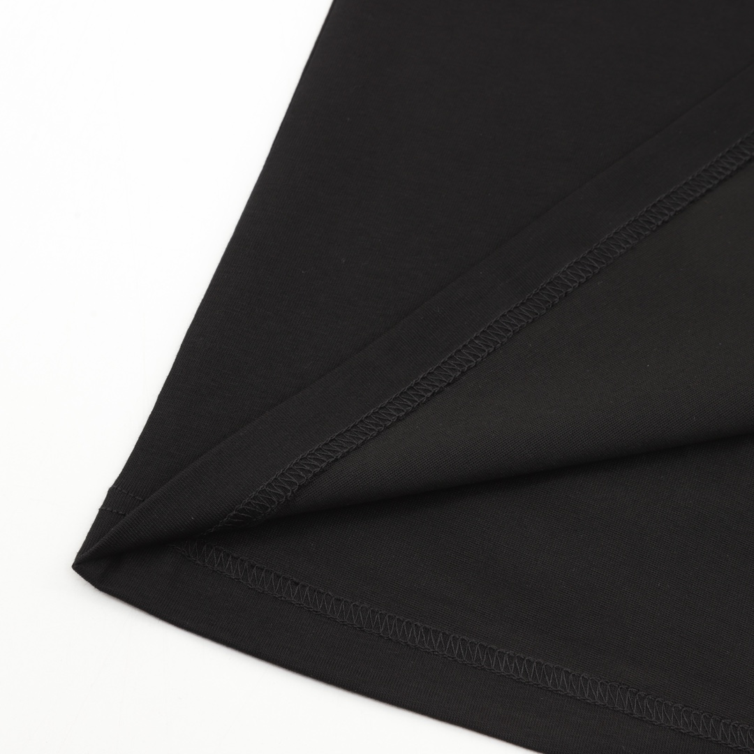 Loewe 25ss Octopus Print and Anagram Embroidered Short Sleeve T-Shirt black