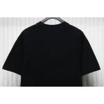 Loewe classic embroidered logo short sleeve black