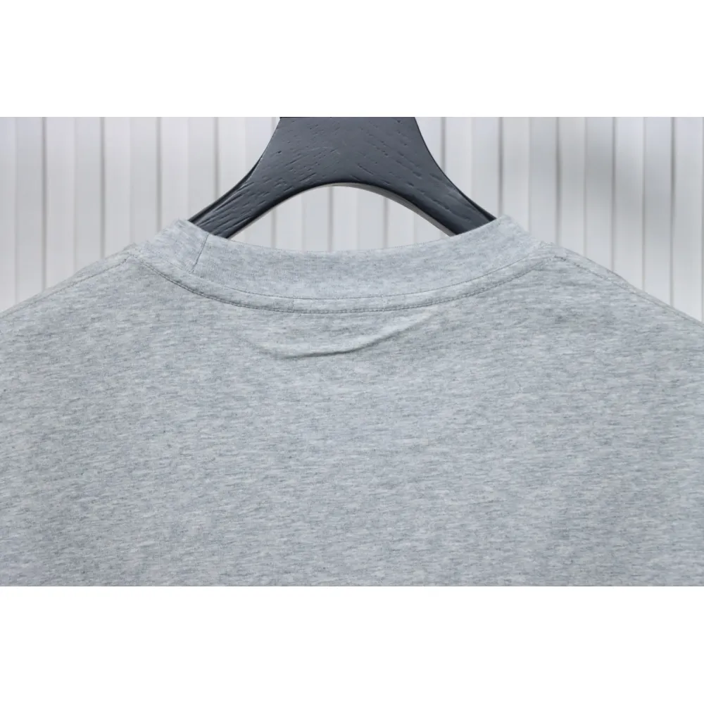 Loewe Suna Fujita co-branded rabbit embroidered short-sleeve Grey