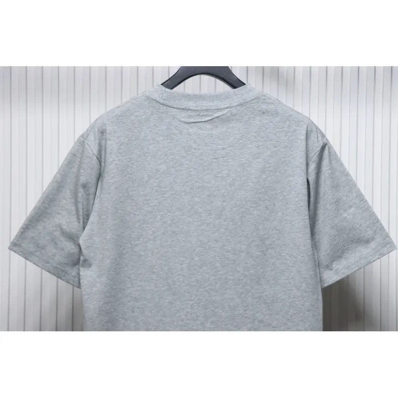 Loewe Suna Fujita co-branded rabbit embroidered short-sleeve Grey