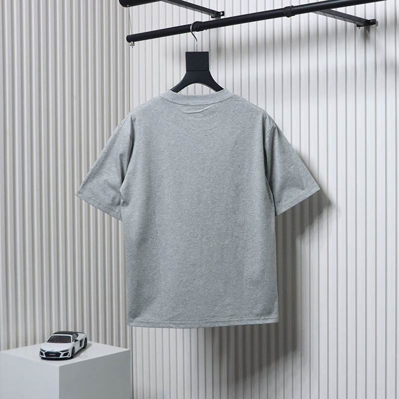 Loewe Suna Fujita co-branded rabbit embroidered short-sleeve Grey