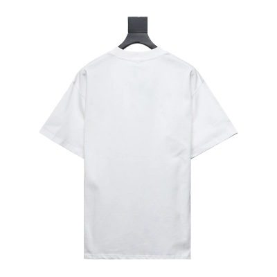 WE11DONE Rainbow Love Bear Print Short Sleeve T-Shirt White 02