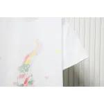 WE11DONE Rainbow Love Bear Print Short Sleeve T-Shirt White
