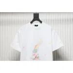 WE11DONE Rainbow Love Bear Print Short Sleeve T-Shirt White
