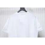 Givenchy 25ss braid 4G letter print short sleeve white