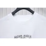 Givenchy 25ss braid 4G letter print short sleeve white