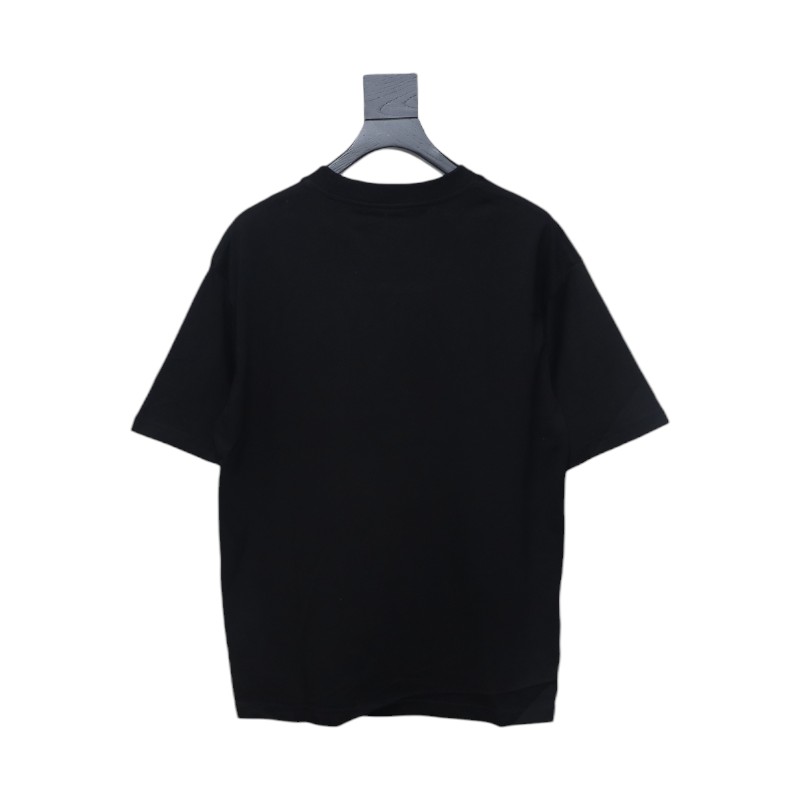 Givenchy 25ss classic shark white ink print short-sleeved T-shirt