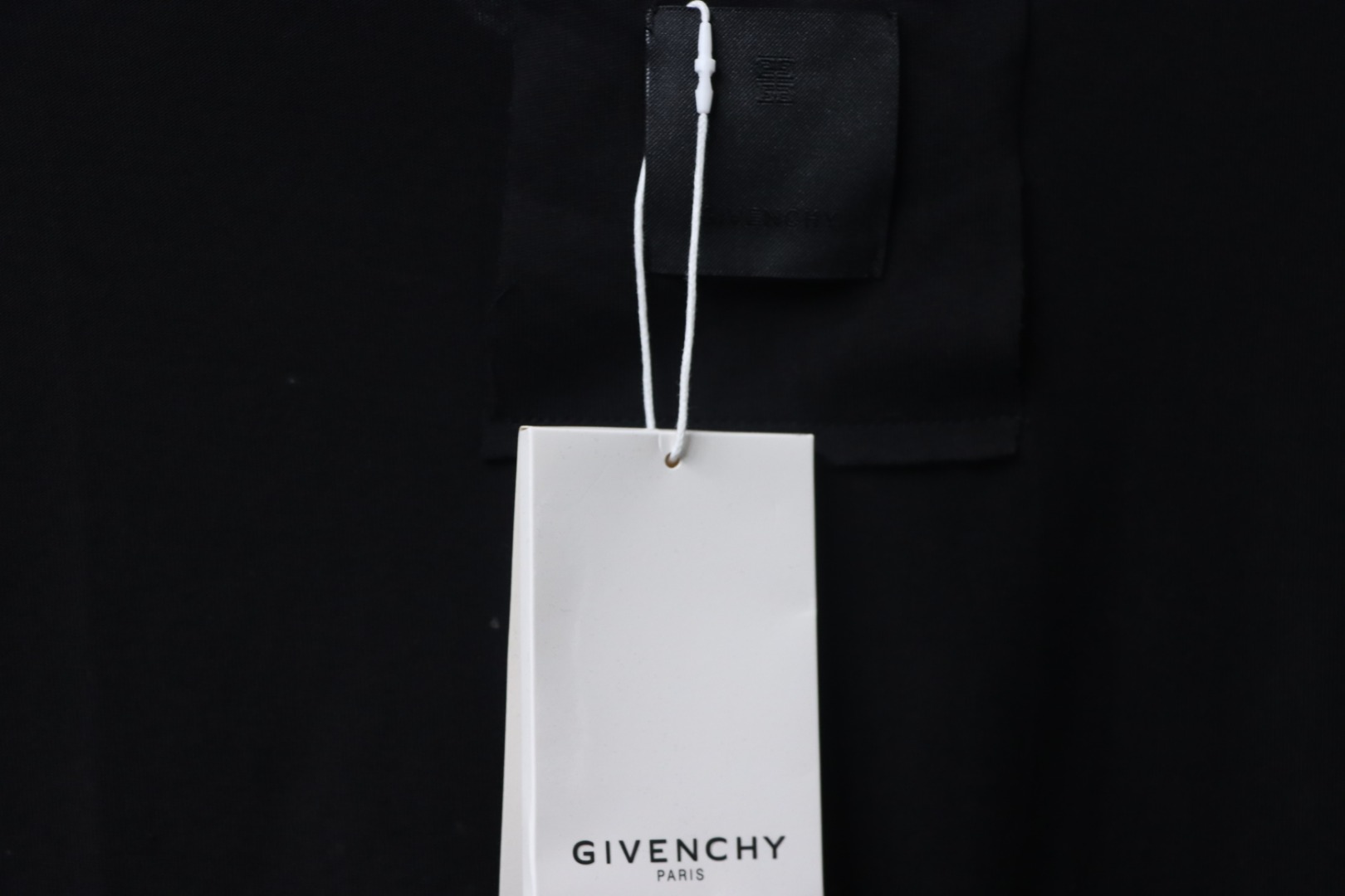 Givenchy 25ss classic shark white ink print short-sleeved T-shirt