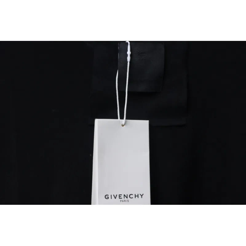 Givenchy 25ss classic shark white ink print short-sleeved T-shirt