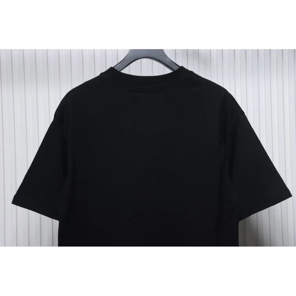 Givenchy 25ss classic shark white ink print short-sleeved T-shirt