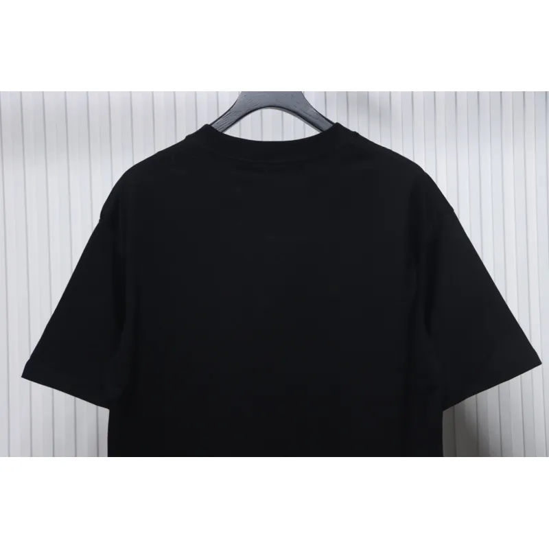 Givenchy 25ss classic shark white ink print short-sleeved T-shirt